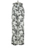 Free People Print Gray Casual Pants Size 2 (estimated) - photo 1