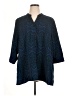 Catherines Blue 3/4 Sleeve T-Shirt Size 1X - photo 1