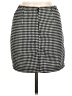 Eyeshadow Houndstooth Black Casual Skirt Size 7 - photo 2