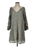 Feathers Gray Casual Dress Size S - photo 1