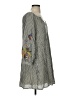 Feathers Gray Casual Dress Size S - photo 4