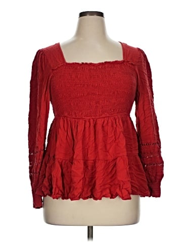 Torrid Long Sleeve Blouse (view 1)