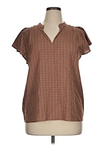 Ann Taylor LOFT Outlet Short Sleeve Turtleneck (view 1)