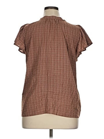 Ann Taylor LOFT Outlet Short Sleeve Turtleneck (view 2)
