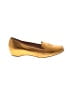 Taryn Rose 100% Leather Gold Flats Size 9 1/2 - photo 1
