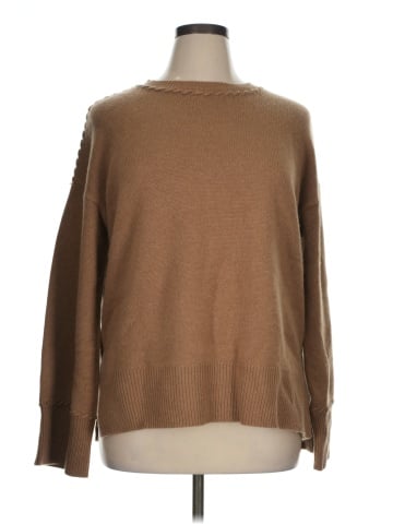 Theory Cashmere Pullover Sweater (view 1)