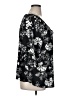 Torrid 100% Polyester Black 3/4 Sleeve Blouse Size 1X Plus (1) - photo 4