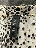 Sioni 100% Polyester Animal Print Silver Sleeveless Blouse Size M (estimated) - photo 7