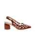Spring Step 100% Leather Paisley Red Heels Size EU 41 - photo 1