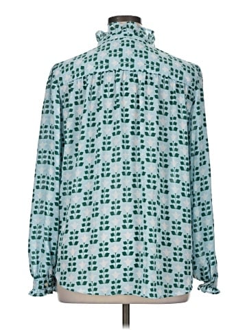 Ann Taylor Long Sleeve Blouse (view 2)