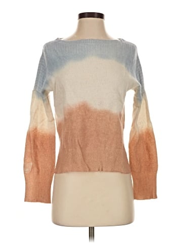 Skull Cashmere Pullover Sweater (view 1)