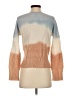 Skull Cashmere Color Block Tan Pullover Sweater Size S - photo 2