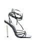 Fashion Nova Gray Sandals Size 6 - photo 1