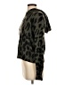 Skull Cashmere Animal Print Black Turtleneck Sweater Size S - photo 5
