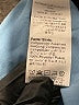 Shein 100% Polyester Paisley Blue Shorts Size 12 - photo 4