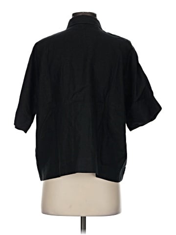 Cos 3/4 Sleeve Button-Down Shirt (view 2)