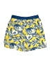 Mini Boden 100% Polyester Tropical Yellow Board Shorts Size 7 - photo 2