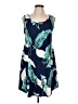 Unbranded Tropical Blue Casual Dress Size L - photo 1