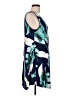 Unbranded Tropical Blue Casual Dress Size L - photo 4