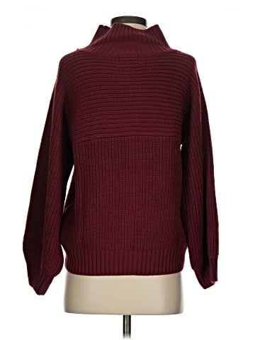 Threadbare Turtleneck Sweater (view 2)