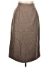 Sag Harbor Solid Brown Wool Skirt Size 11 - 12 - photo 1