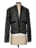 Worth Houndstooth Black Blazer Size 4 - photo 1