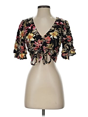 SEEK The Label Short Sleeve Blouse (view 1)