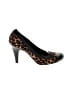 Dexflex Animal Print Brown Heels Size 8 - photo 1