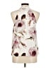 dalia 100% Polyester Ivory Sleeveless Blouse Size M - photo 2