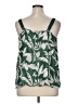 Lane Bryant 100% Polyester Green Sleeveless Blouse Size 16 - photo 2