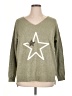 Ten-Oh-8 Stars Green Pullover Sweater Size XL - photo 1