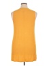 Logo Layers Yellow Sleeveless Top Size XL - photo 2
