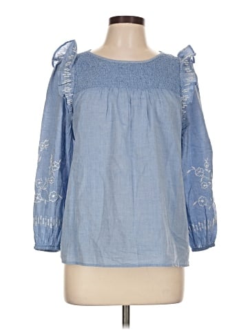 Ann Taylor LOFT 3/4 Sleeve Blouse (view 1)