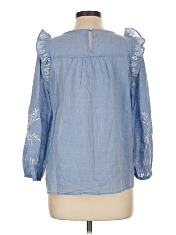 Ann Taylor LOFT 3/4 Sleeve Blouse (view 2)
