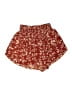 Unbranded Floral Red Shorts Size L - photo 1