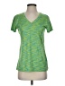Reebok 100% Polyester Green Active T-Shirt Size S - photo 1