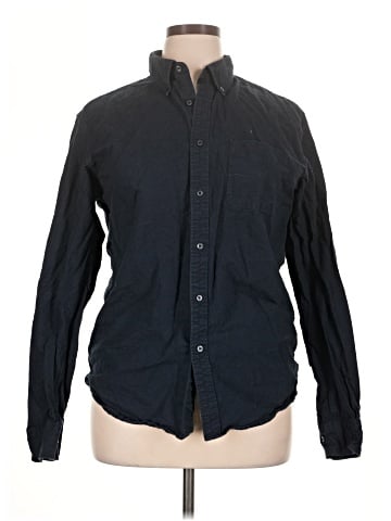 Uniqlo Long Sleeve Button-Down Shirt (view 1)