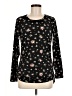 Unbranded Black Long Sleeve Top Size M (estimated) - photo 1
