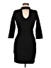 Lulus Solid Black Cocktail Dress Size L - photo 1