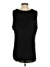 Blush Black Sleeveless T-Shirt Size XS - photo 2