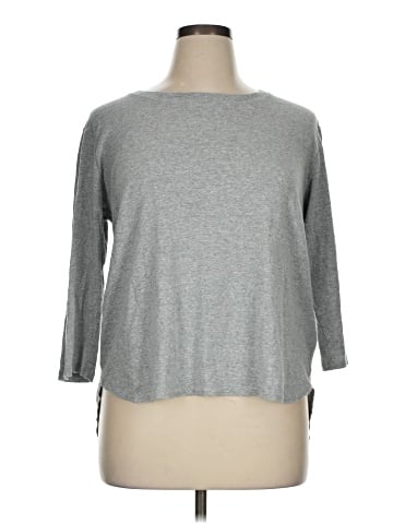 KIRKLAND Signature 3/4 Sleeve T-Shirt (view 1)