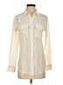 Equipment 100% Polyester Color Block Ivory Long Sleeve Blouse Size XS - photo 1
