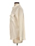Equipment 100% Polyester Color Block Ivory Long Sleeve Blouse Size XS - photo 5