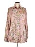 Assorted Brands 100% Viscose Floral Pink Long Sleeve Blouse One size - photo 1
