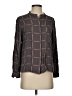 Reiss 100% Viscose Tweed Gray Long Sleeve Blouse Size 0 - photo 1