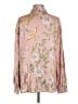 Assorted Brands 100% Viscose Floral Pink Long Sleeve Blouse One size - photo 2