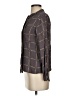Reiss 100% Viscose Tweed Gray Long Sleeve Blouse Size 0 - photo 5