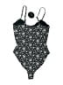 Lulus Print Black One Piece Swimsuit Size S - photo 2