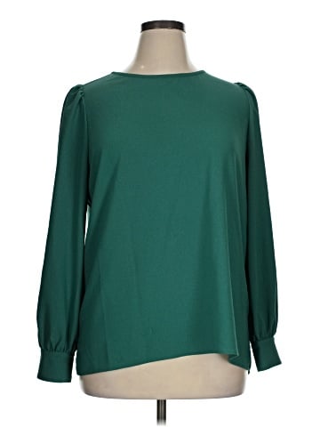 ModCloth Long Sleeve Blouse (view 1)