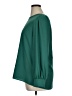 ModCloth 100% Polyester Green Long Sleeve Blouse Size XL - photo 5